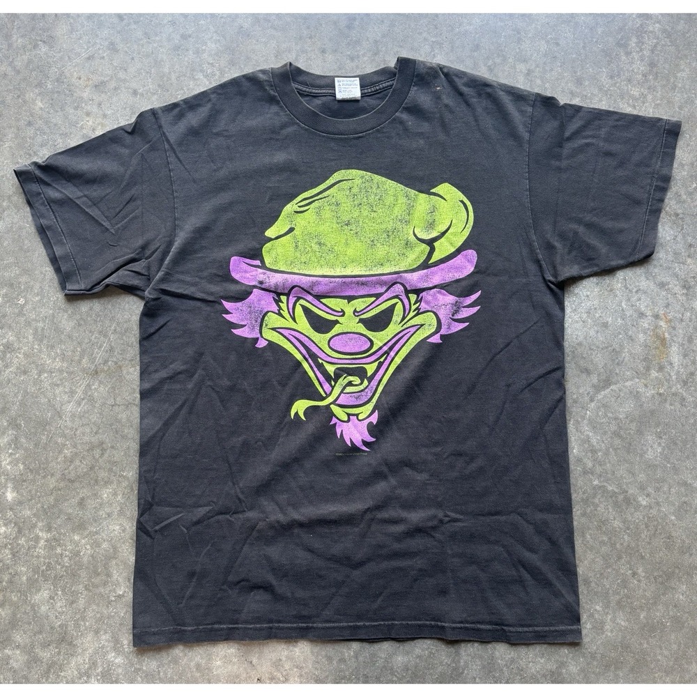 VTG 1995 Insane Clown Posse Riddle Box RARE Single Stitch Anvil Rap Rock Tee XL